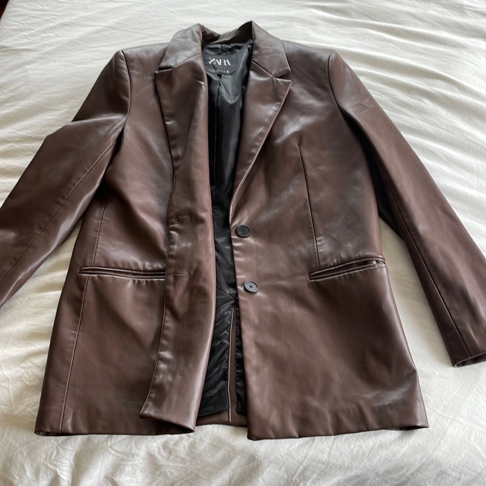 ZARA Brown Blazer Size M